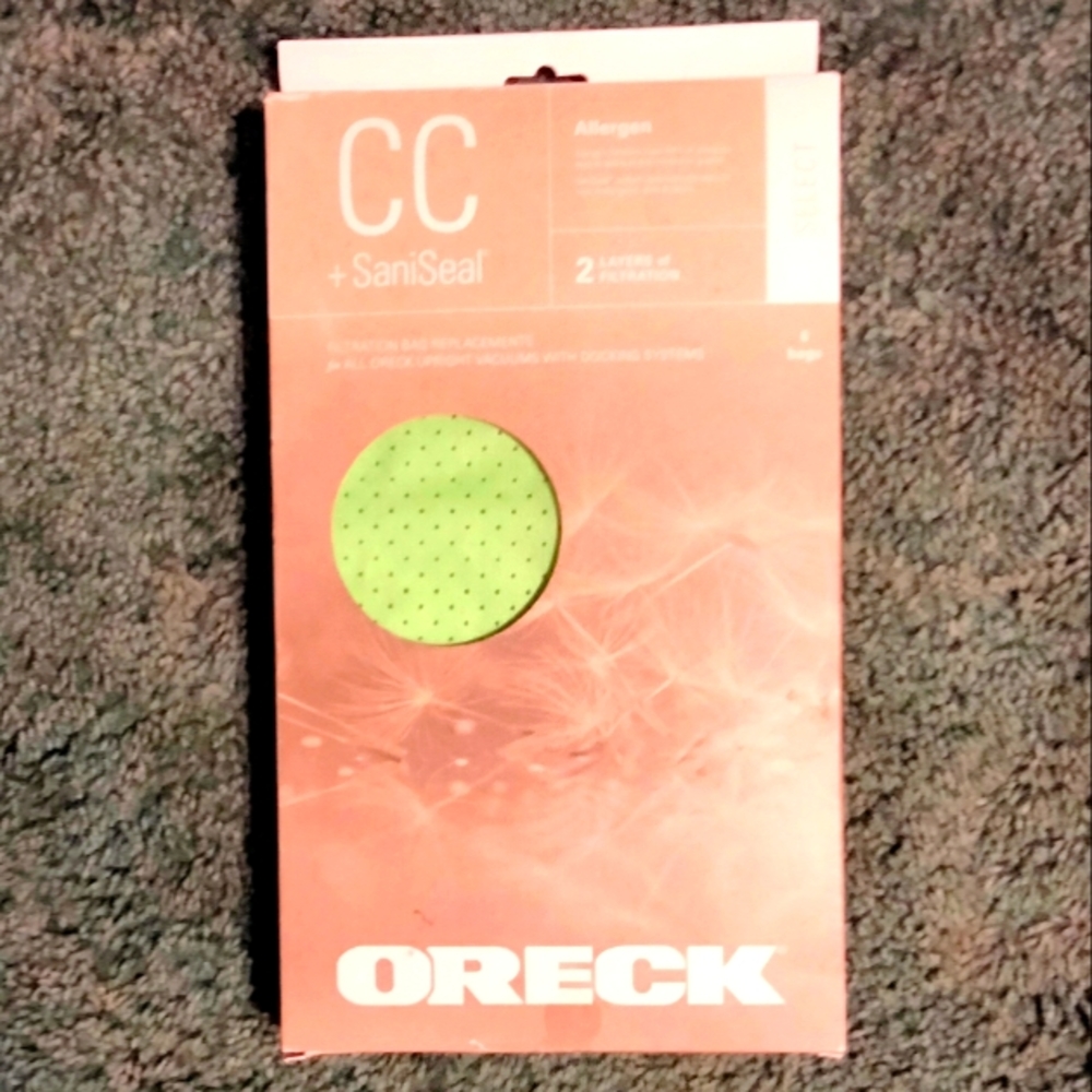 Oreck Allergen Filteration Bag Replacements